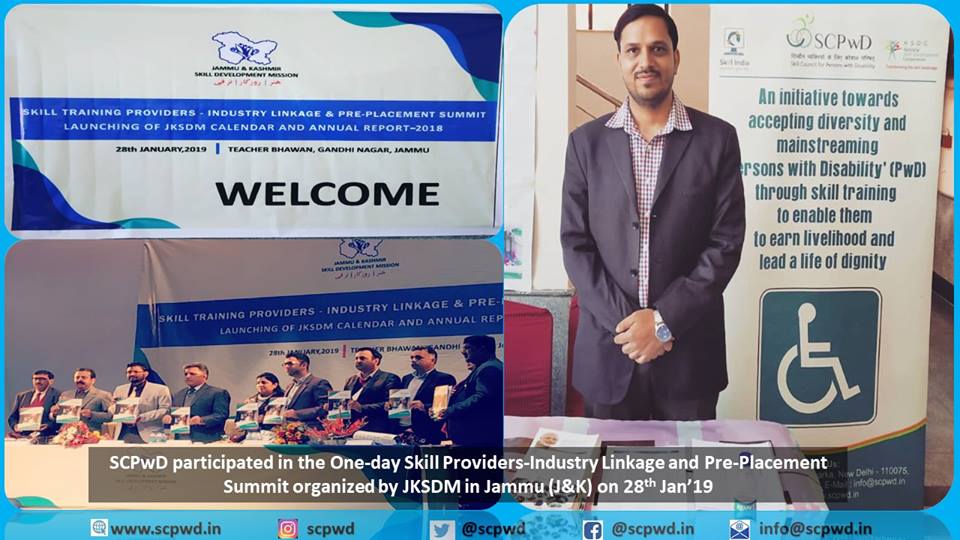 Skill Providers-Industry Linkage and Pre-Placement Summit - J&K - Jan'19